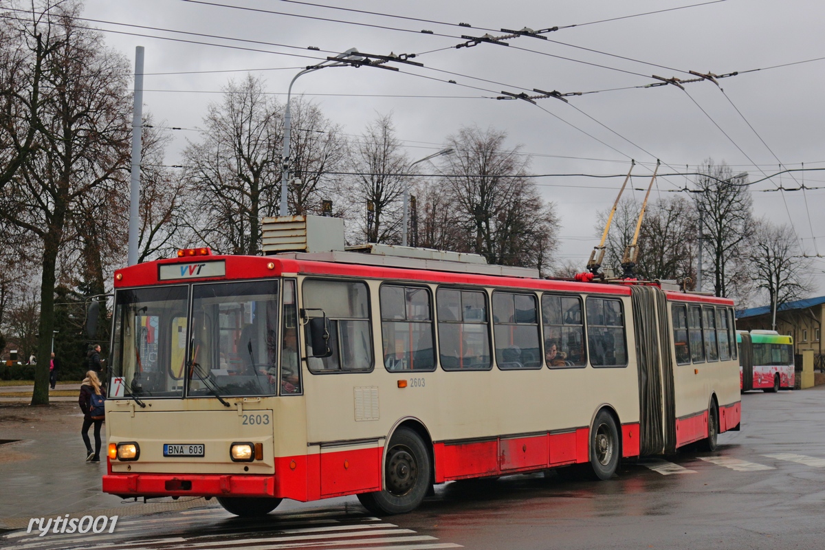 Вильнюс, Škoda 15Tr03/6 № 2603