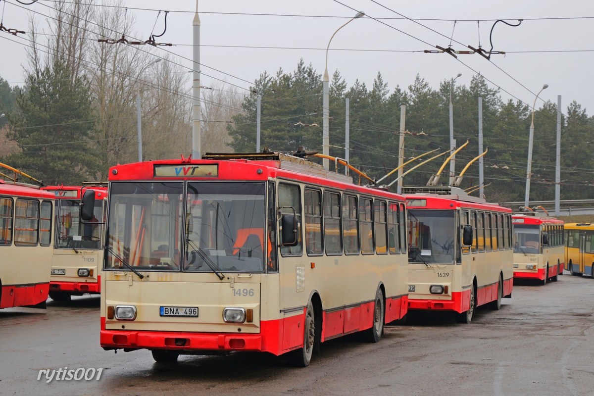 Vilnius, Škoda 14Tr02/6 N°. 1496