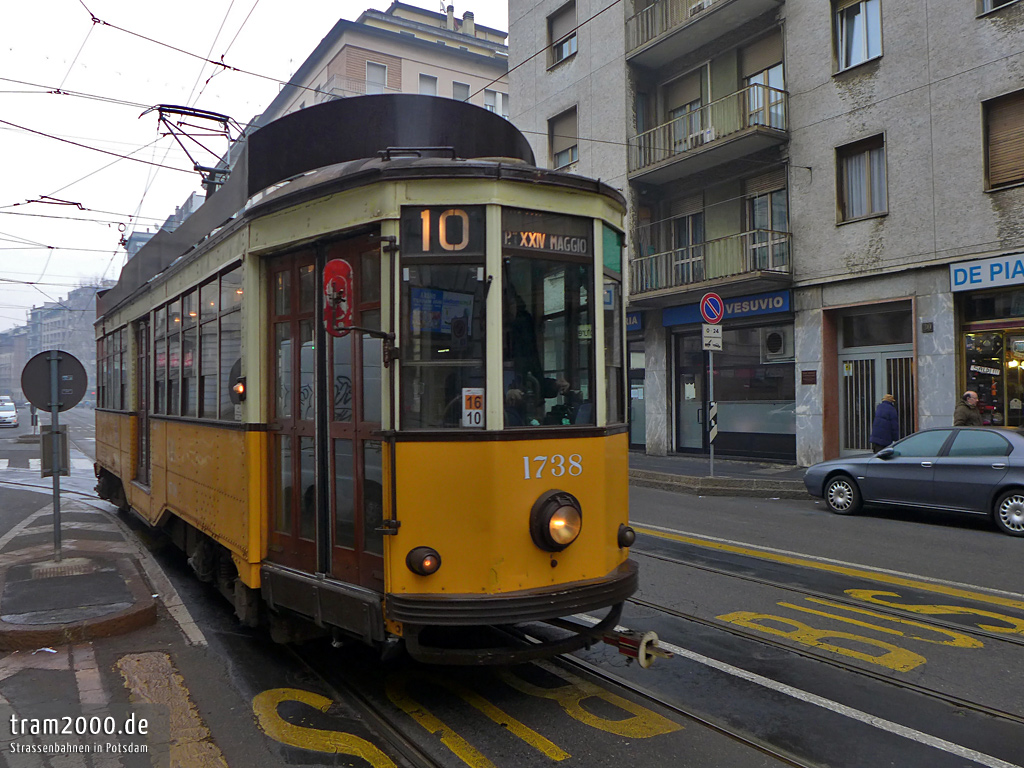 Милан, Reggiane Peter Witt № 1738