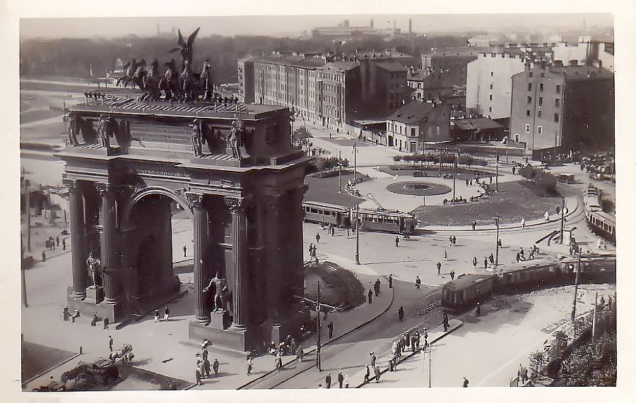 Санкт-Петербург — Исторические фотографии трамвайных вагонов