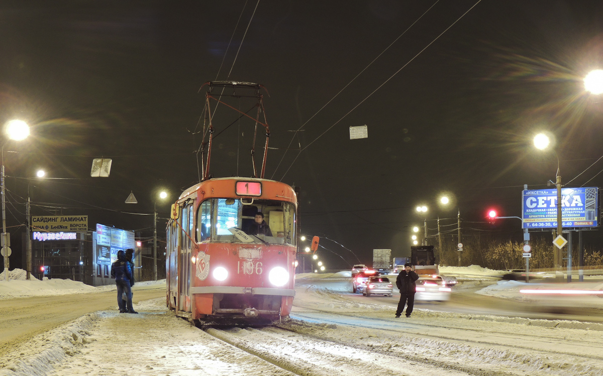 Izhevsk, Tatra T3SU Br. 1196