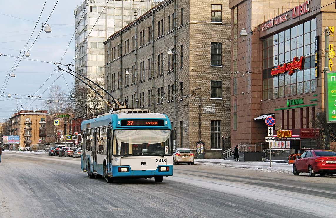 Санкт-Петербург, БКМ 321 № 3418