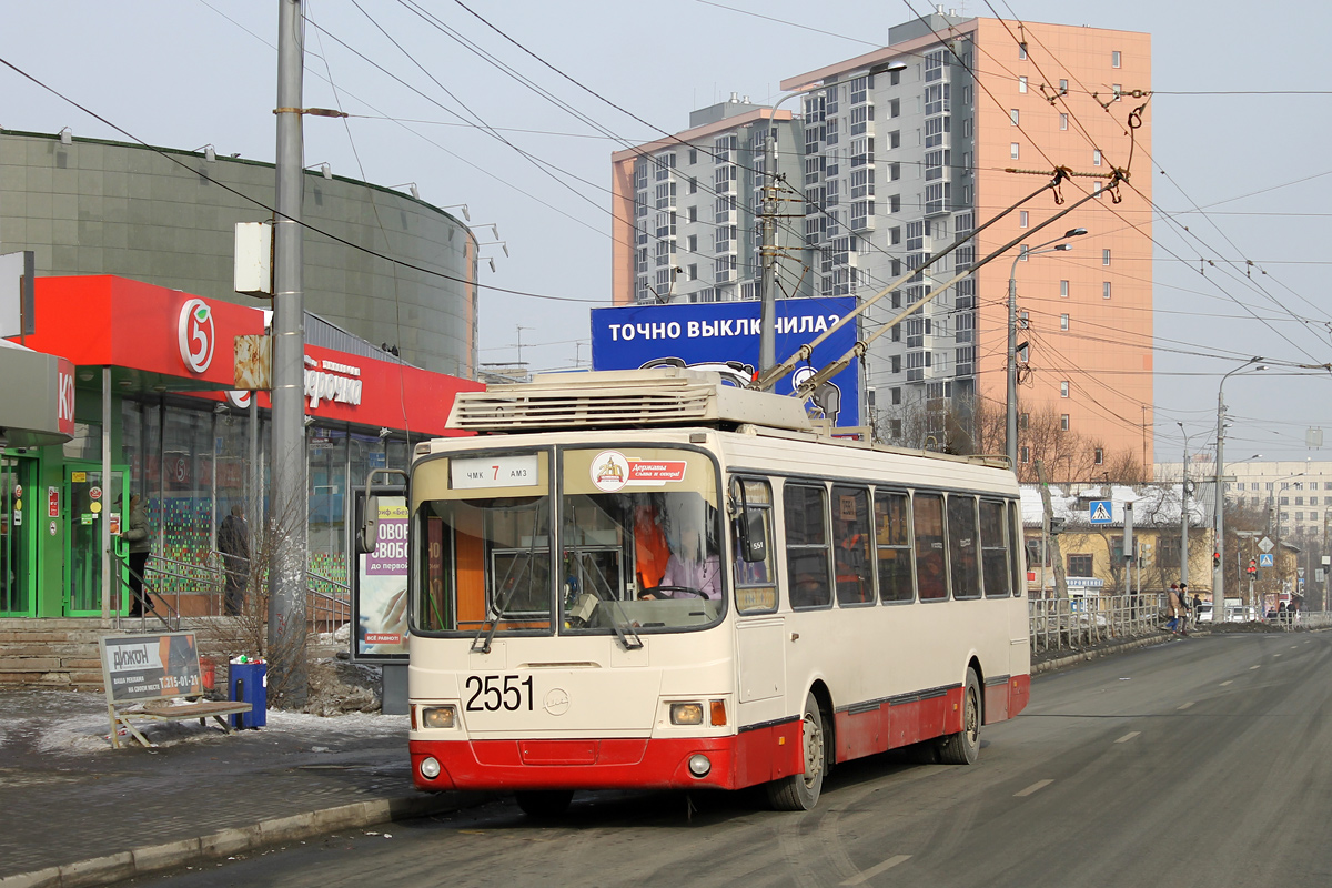 Челябинск, ЛиАЗ-5280 (ВЗТМ) № 2551