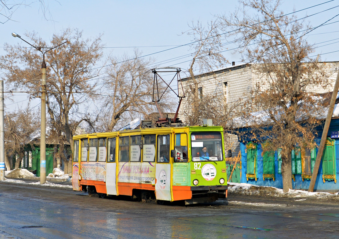 Pavlodar, 71-605 (KTM-5M3) № 82 Pavlodar, 71-605 (KTM-5M3) № 82