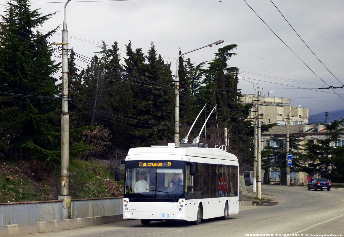 Крымский троллейбус, Тролза-5265.05 «Мегаполис» № 8610