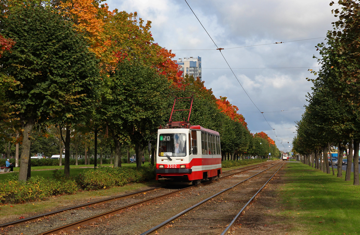 Санкт-Петербург, 71-134А (ЛМ-99АВ) № 3302