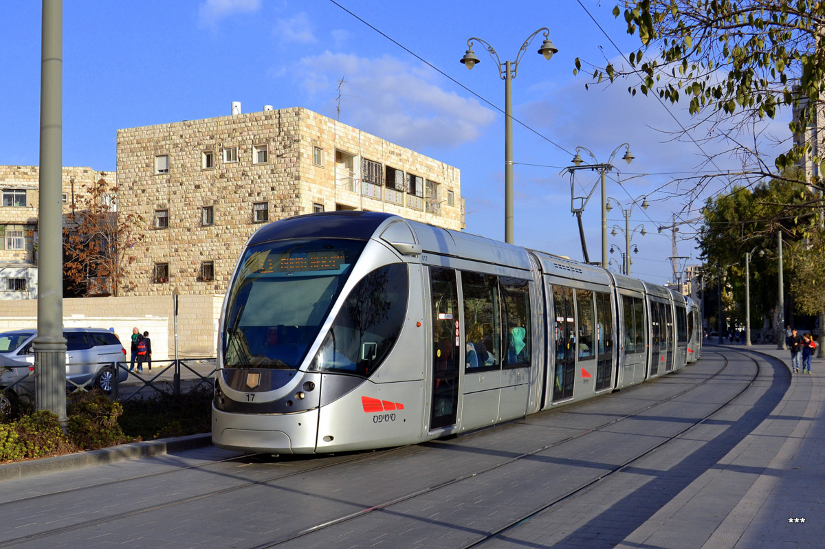 Иерусалим, Alstom Citadis 302 № 17