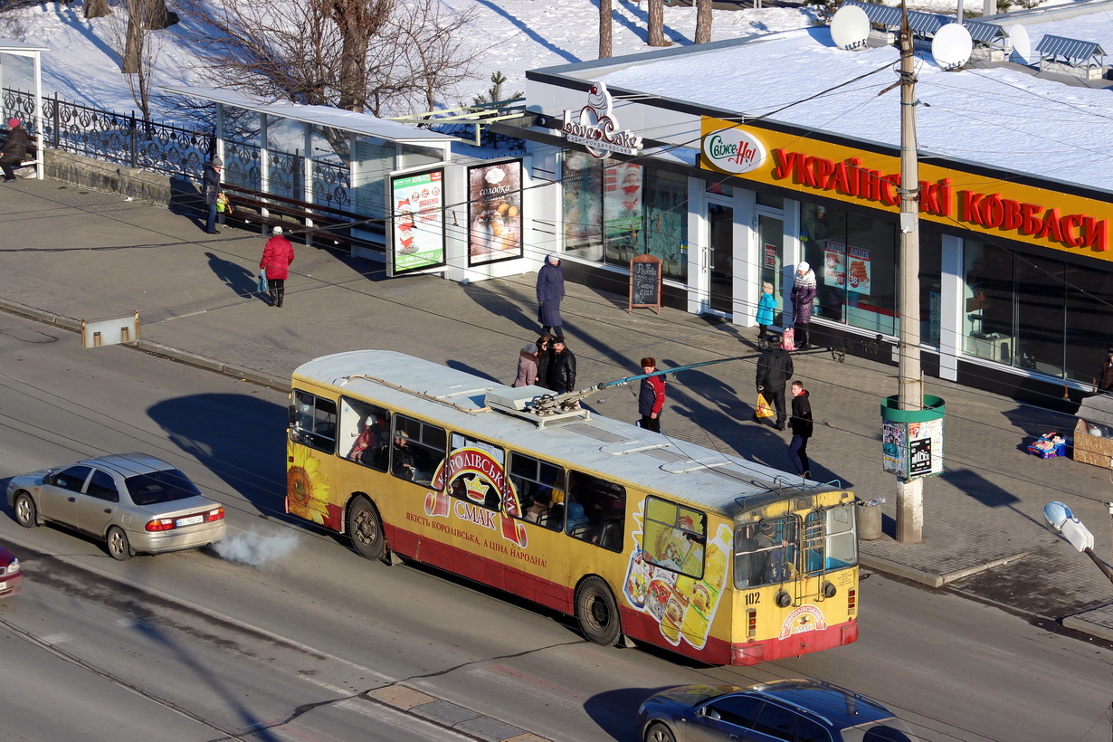 Кременчуг, ЗиУ-682Г-016 (012) № 102