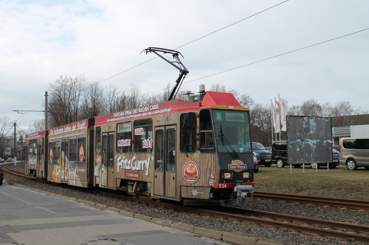 Котбус, Tatra KTNF6 № 134