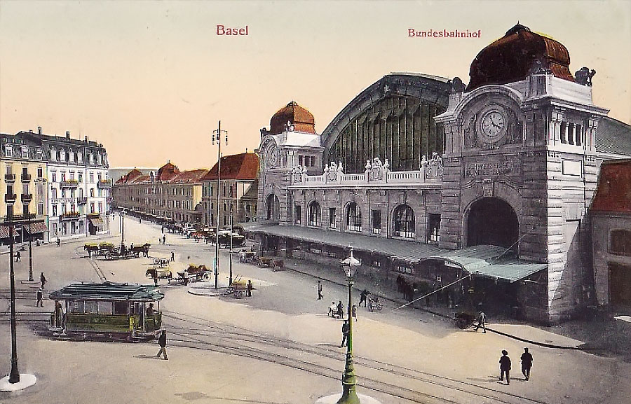 Базель — Старые фотографии