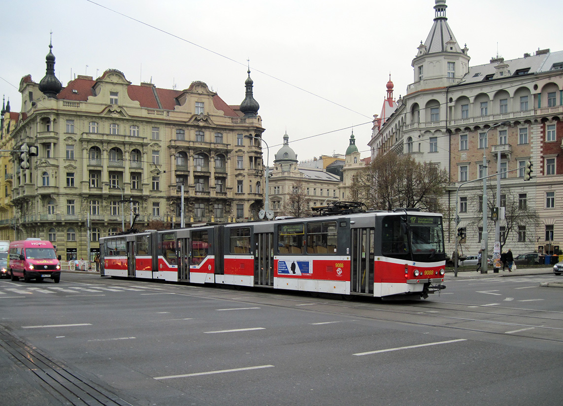 Прага, Tatra KT8D5R.N2P № 9088 Прага, Tatra KT8D5R.N2P № 9088