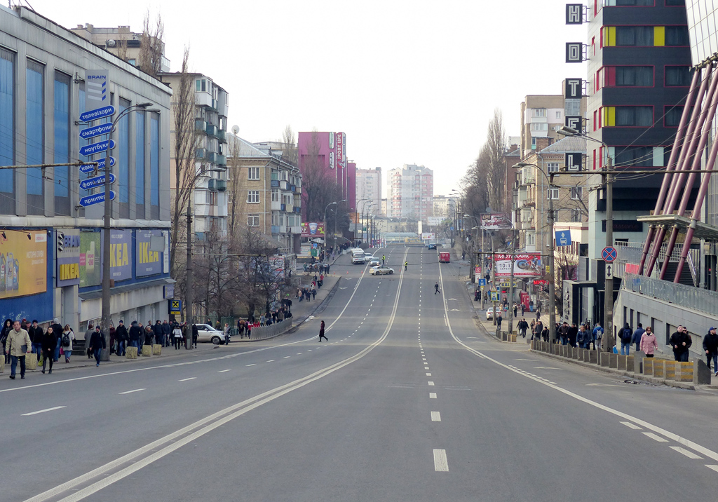 Киев — Троллейбусные линии: Сырец, Дорогожичи, Лукьяновка, Шулявка