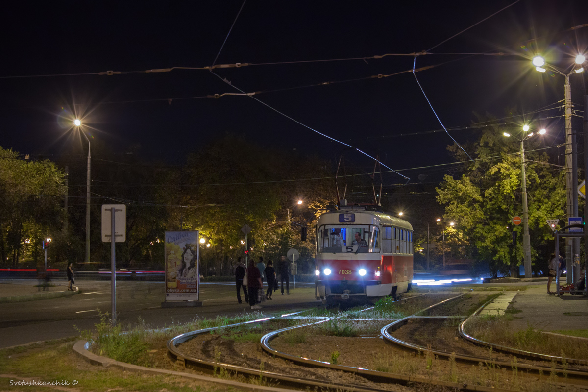 Харьков, Tatra T3SUCS № 7038