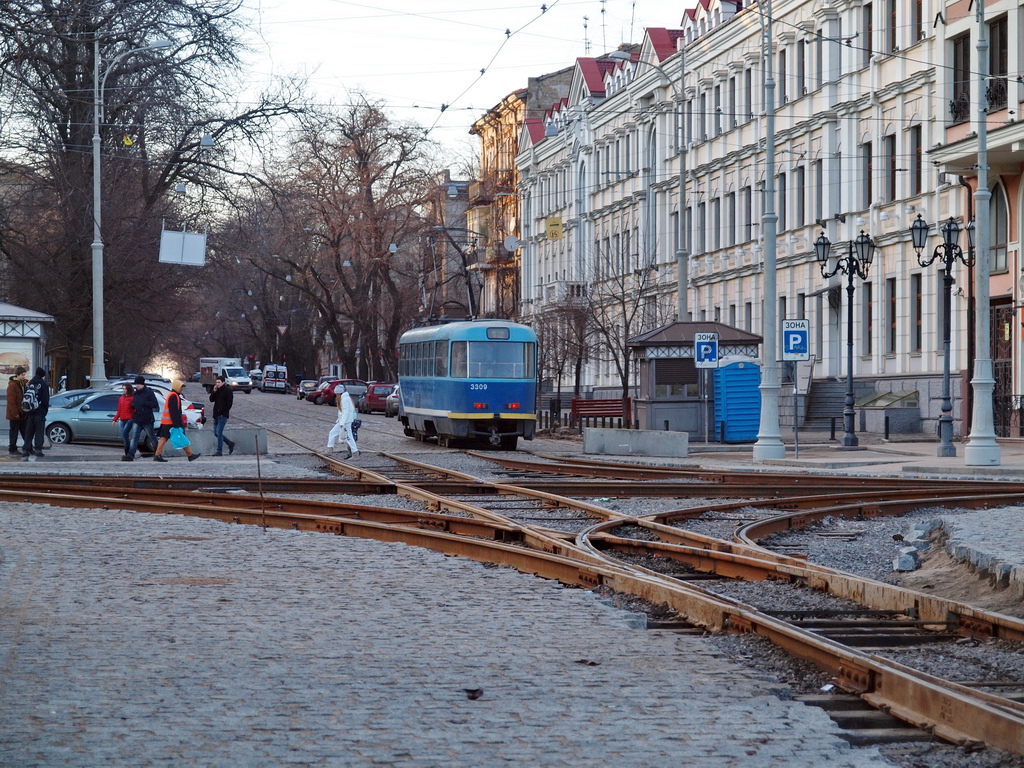 Одесса — 2016-2017 — Реконструкция путей на Тираспольской площади Одесса — 2016-2017 — Реконструкция путей на Тираспольской площади