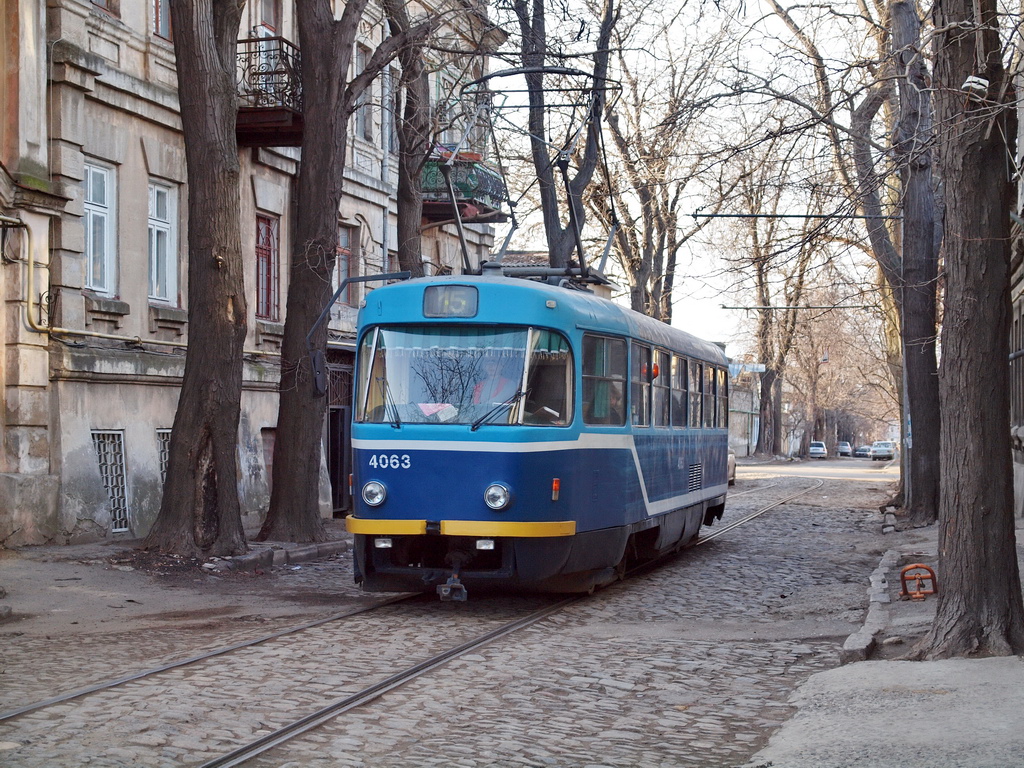 Одесса, Tatra T3R.P № 4063