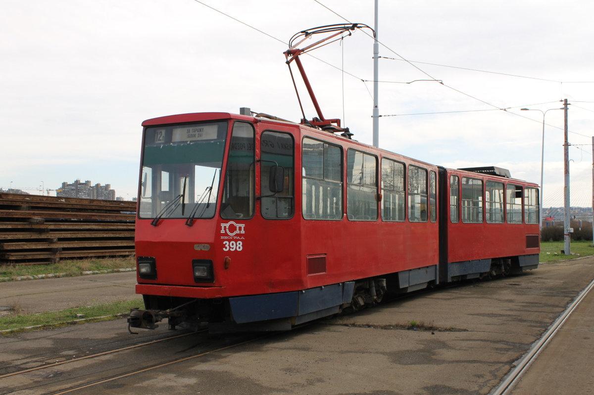 Белград, Tatra KT4YU № 398