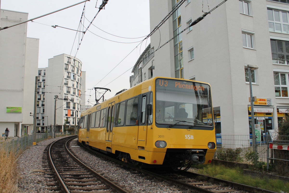 Штутгарт, Duewag DT8.4 № 3011