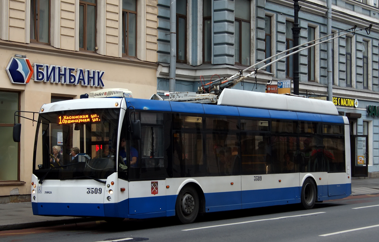 Санкт-Петербург, Тролза-5265.00 «Мегаполис» № 3509