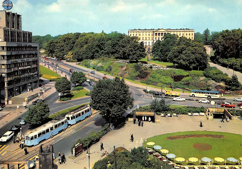 Oslo — Old photos; Oslo — Tramway Lines and Infrastructure