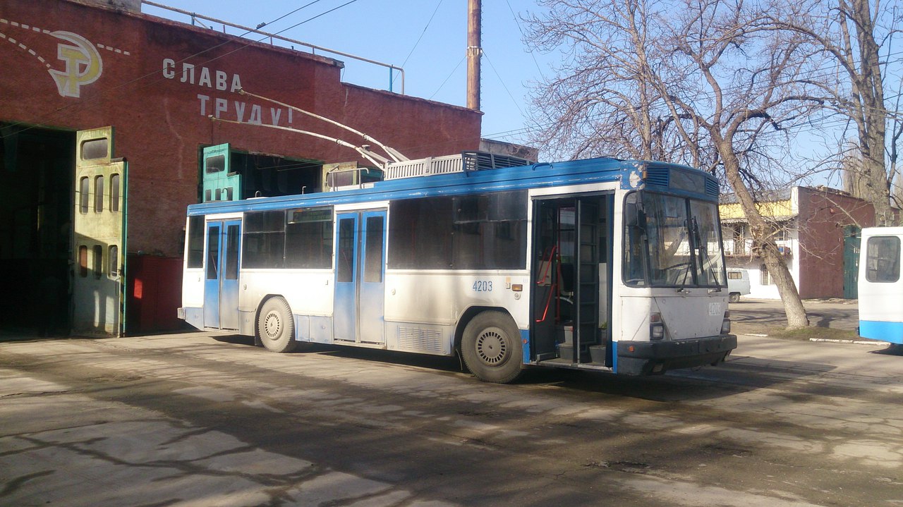 Крымский троллейбус, Киев-12.04 № 4203