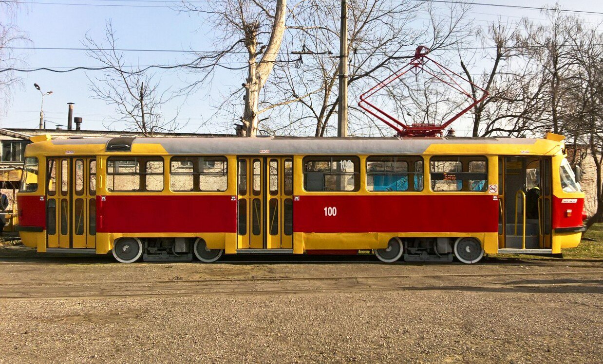 Краснодар, Tatra T3SU № 100