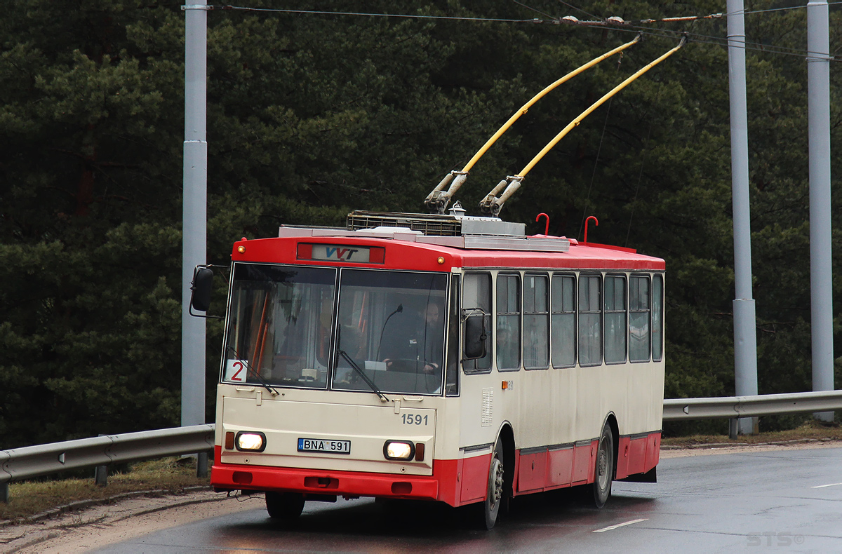 Vilnius, Škoda 14Tr13/6 Nr. 1591