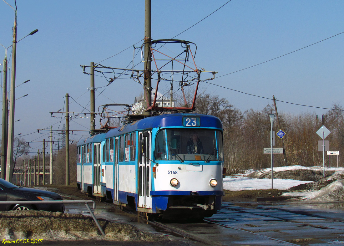 Харьков, Tatra T3A № 5168