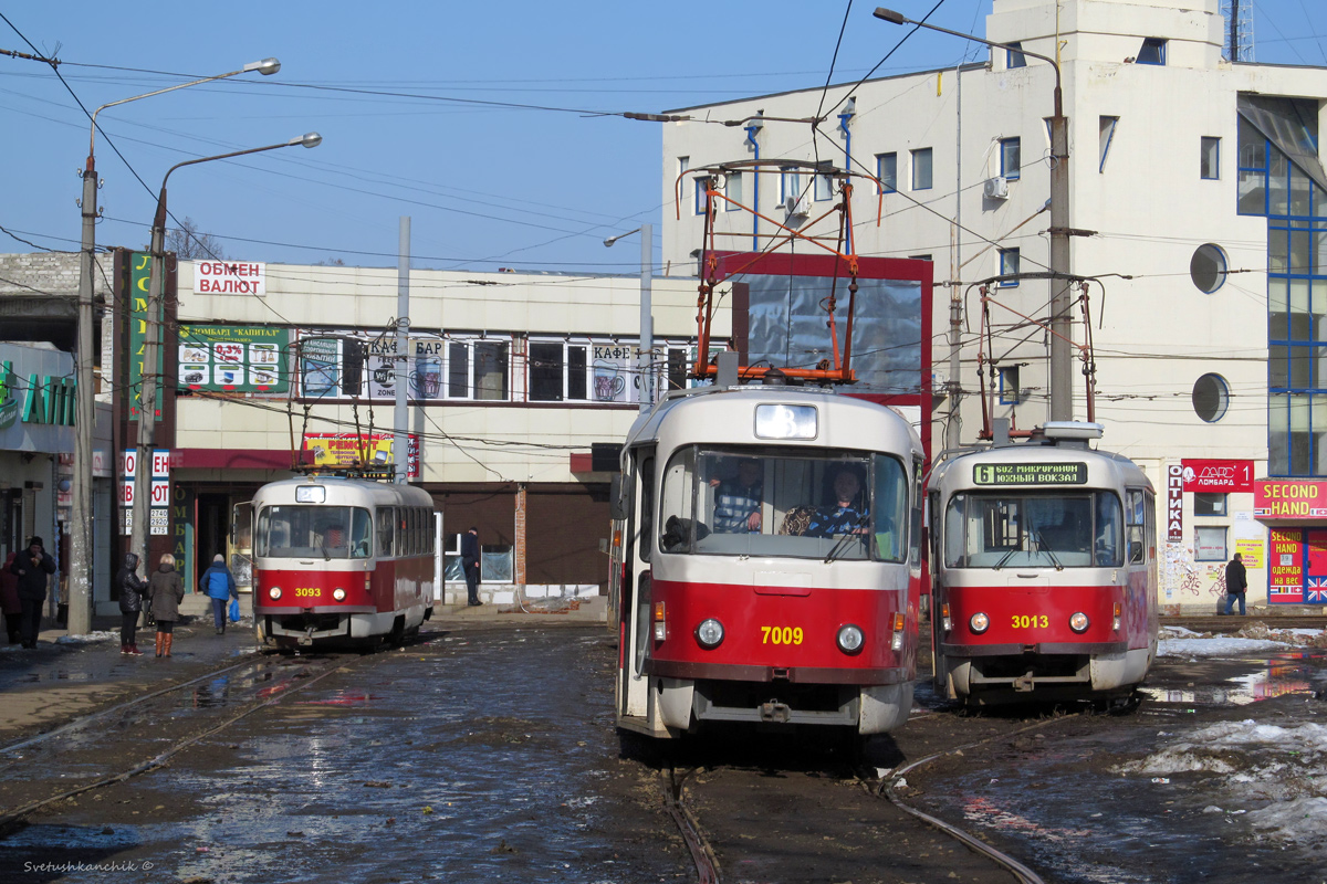 Харьков, Tatra T3SUCS № 7009; Харьков — Конечные станции Харьков, Tatra T3SUCS № 7009; Харьков — Конечные станции