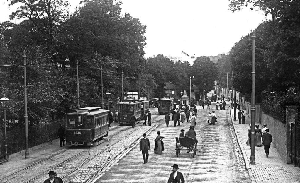 Вена, Graz Type  o1 № 1346; Вена, Graz Type G № 663; Вена, Graz Type  v № 1821; Вена — Старые фотографии