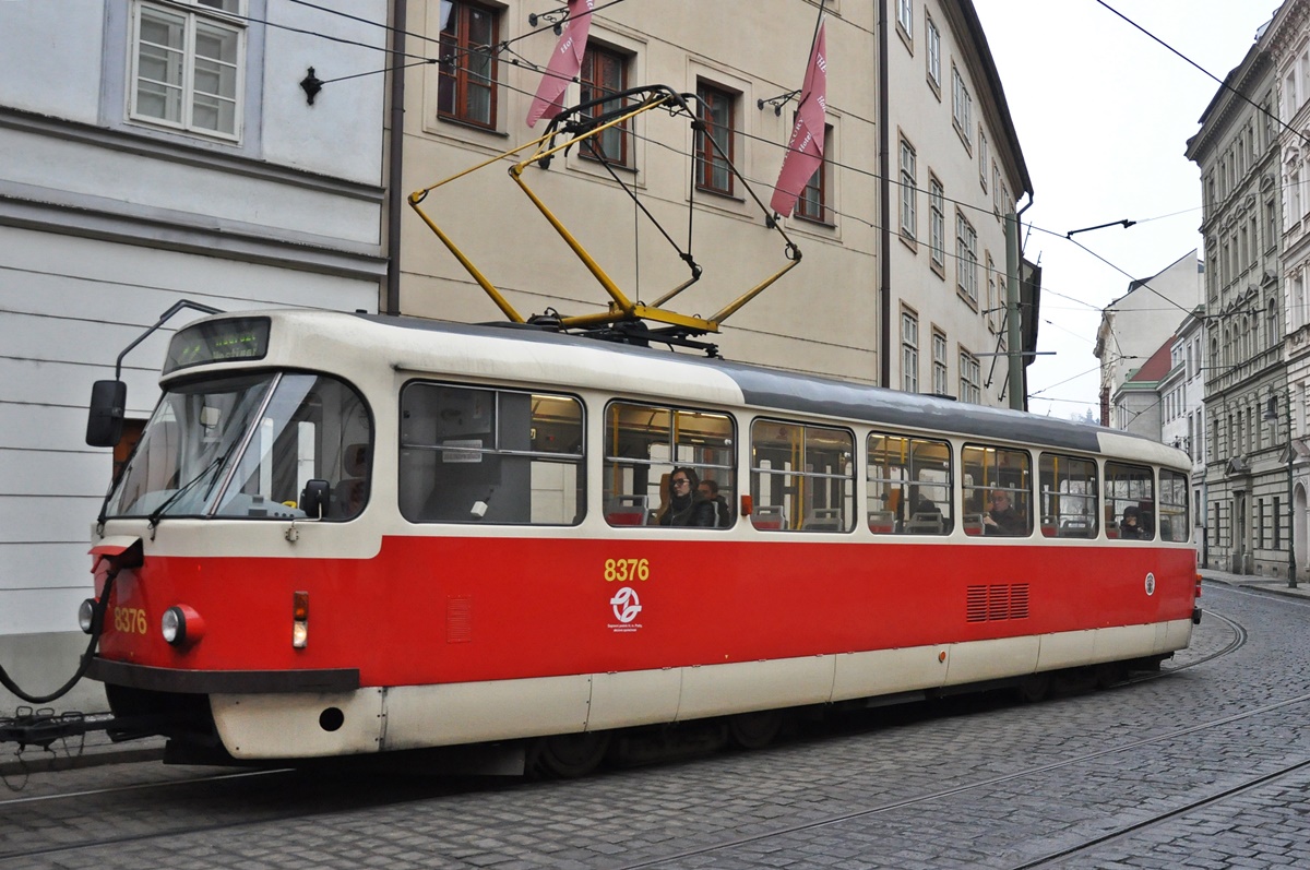 Прага, Tatra T3R.P № 8376