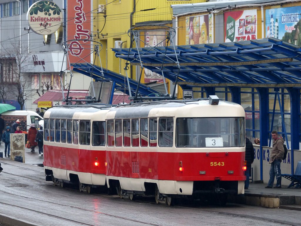 Киев, Tatra T3SUCS № 5543