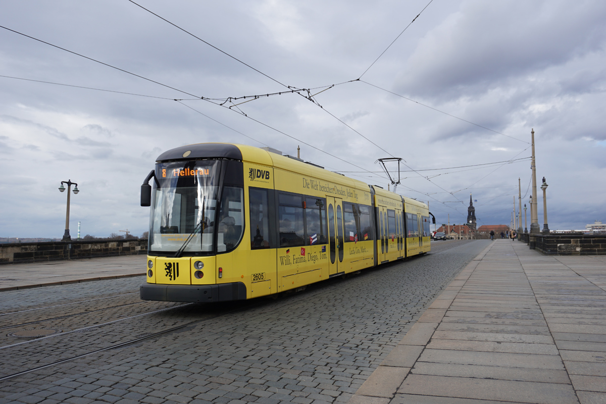 Дрезден, Bombardier NGT D8 DD 	 № 2605