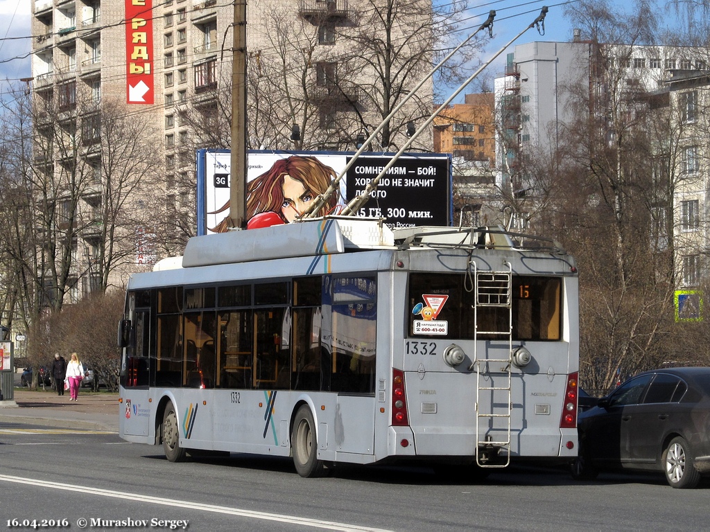 Санкт-Петербург, Тролза-5265.00 «Мегаполис» № 1332