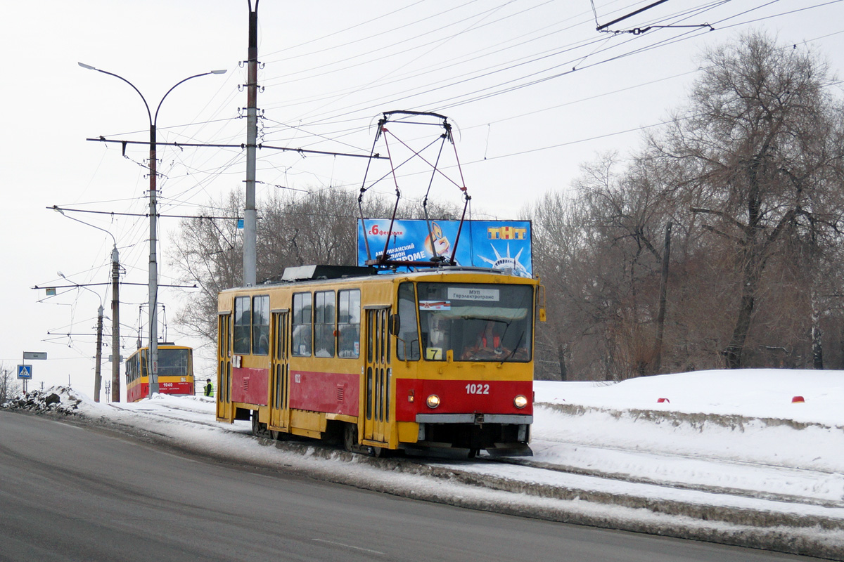 Барнаул, Tatra T6B5SU № 1022
