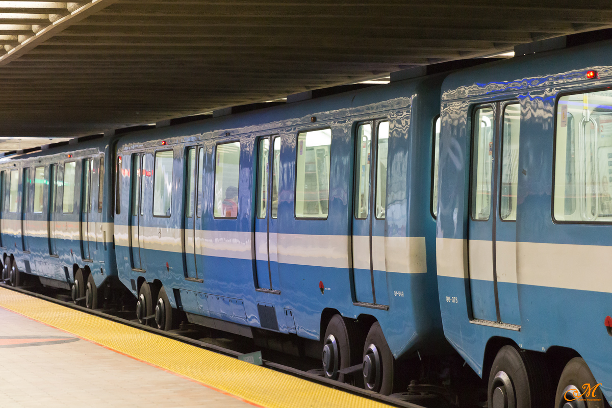 Монреаль, Canadian Vickers MR-63 моторный № 81-649; Монреаль — Métro de Montréal -> Ligne verte