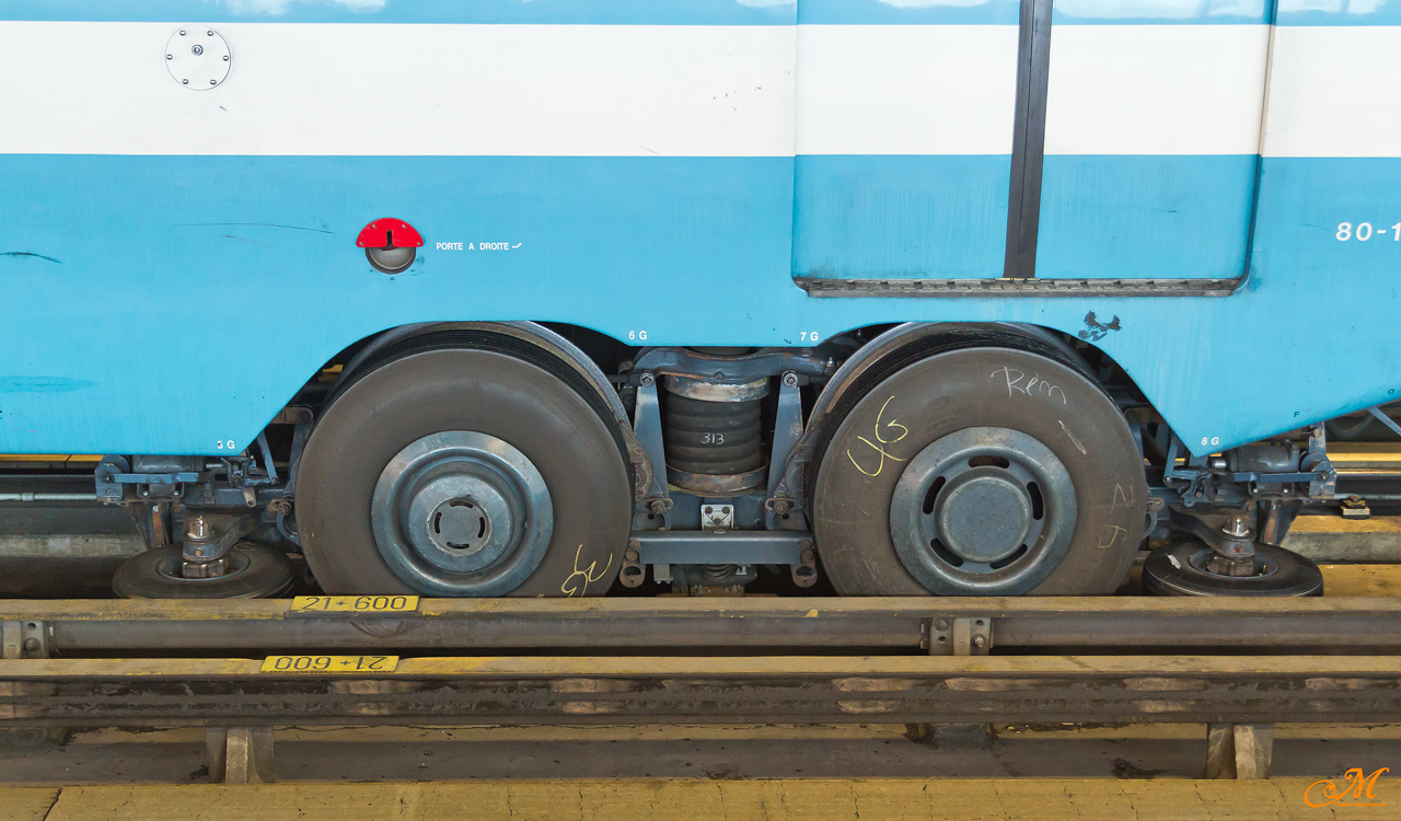 Монреаль, Canadian Vickers MR-63 прицепной № 80-123; Монреаль — Métro de Montréal -> Ligne verte