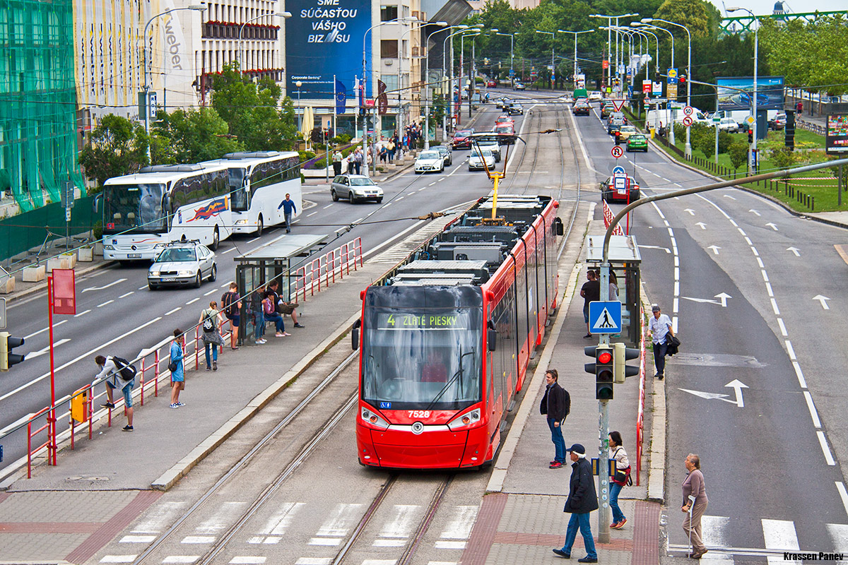 Братислава, Škoda 30T ForCity Plus № 7528