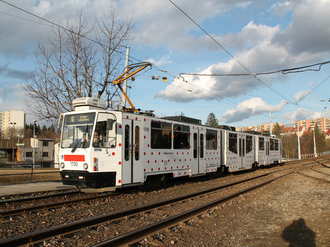 Брно, Tatra KT8D5N № 1730