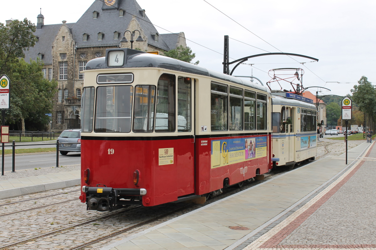 Наумбург, Reko BZ70 № 19; Наумбург — Юбилей: 120 лет Наумбургскому трамваю (15.09.2012)