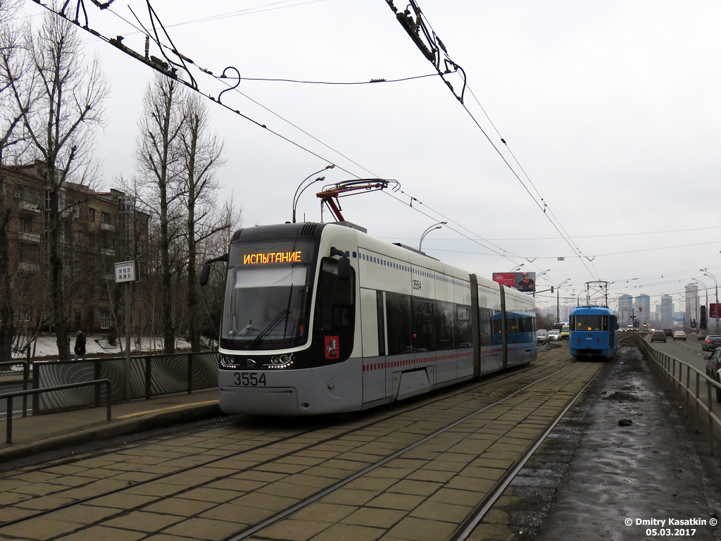 Москва, 71-414 (Pesa Fokstrot) № 3554