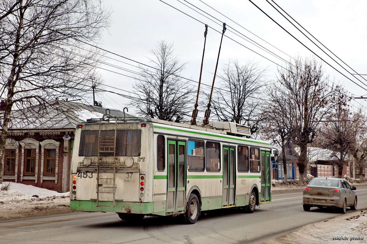 Иваново, ЛиАЗ-5280 № 483