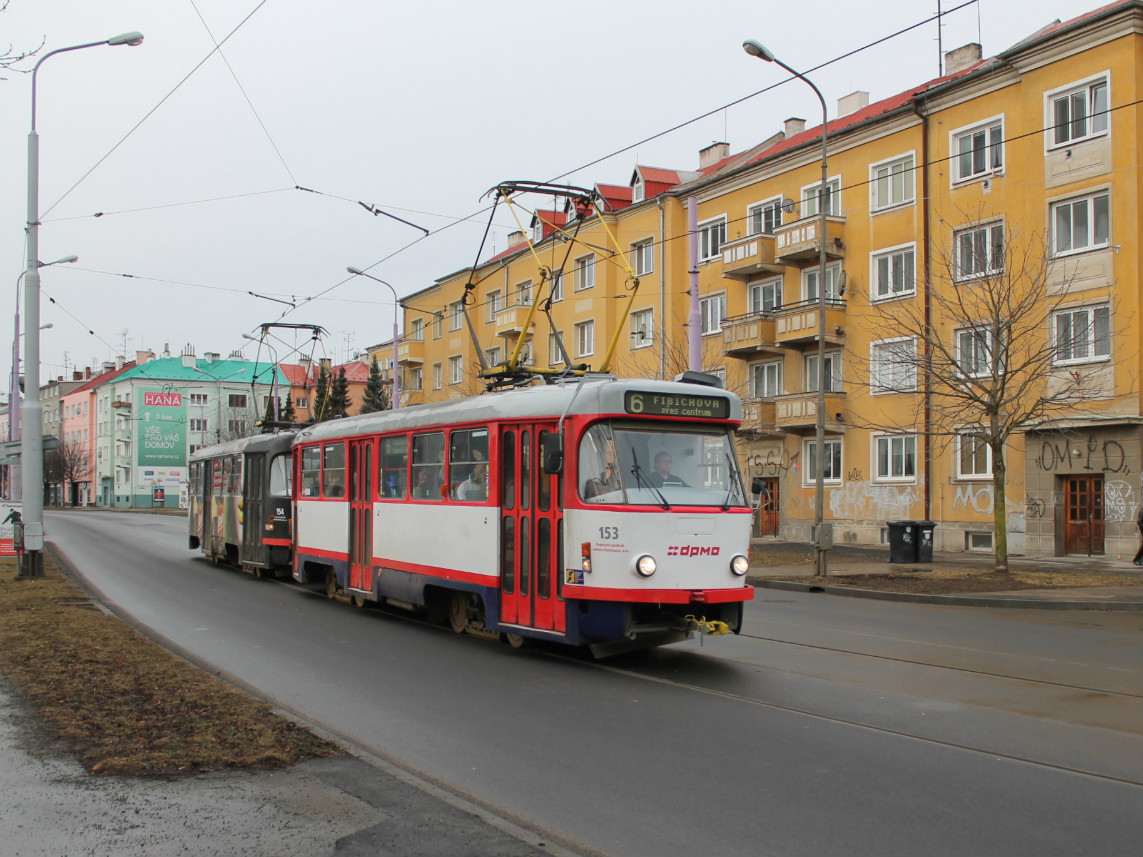 Оломоуц, Tatra T3R.P № 153