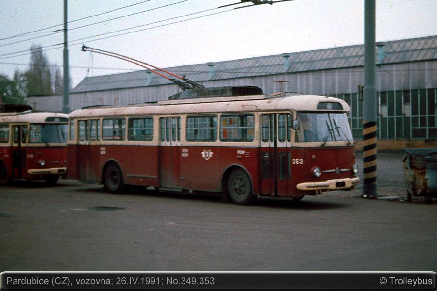 Пардубице, Škoda 9TrHT26 № 353