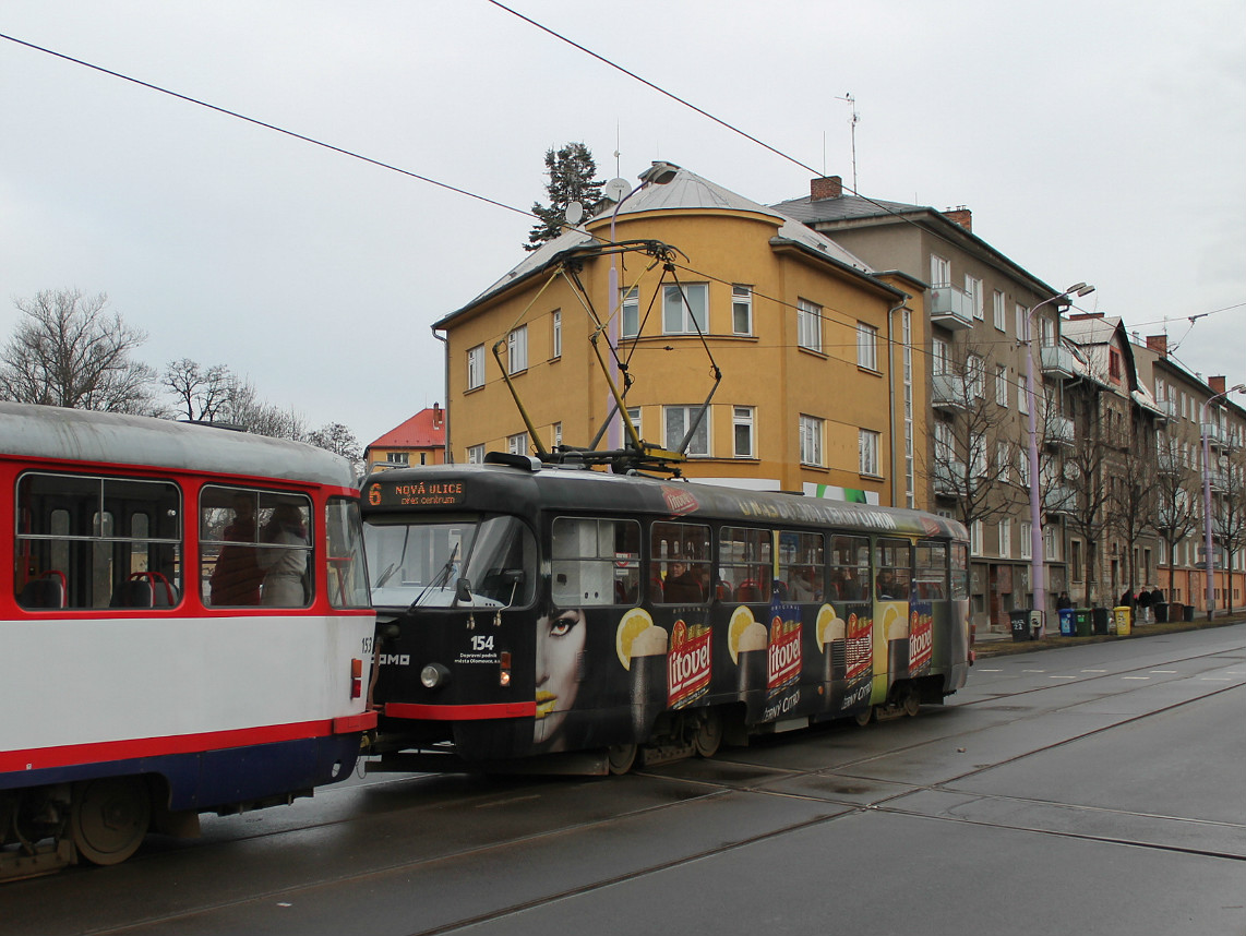 Оломоуц, Tatra T3R.P № 154