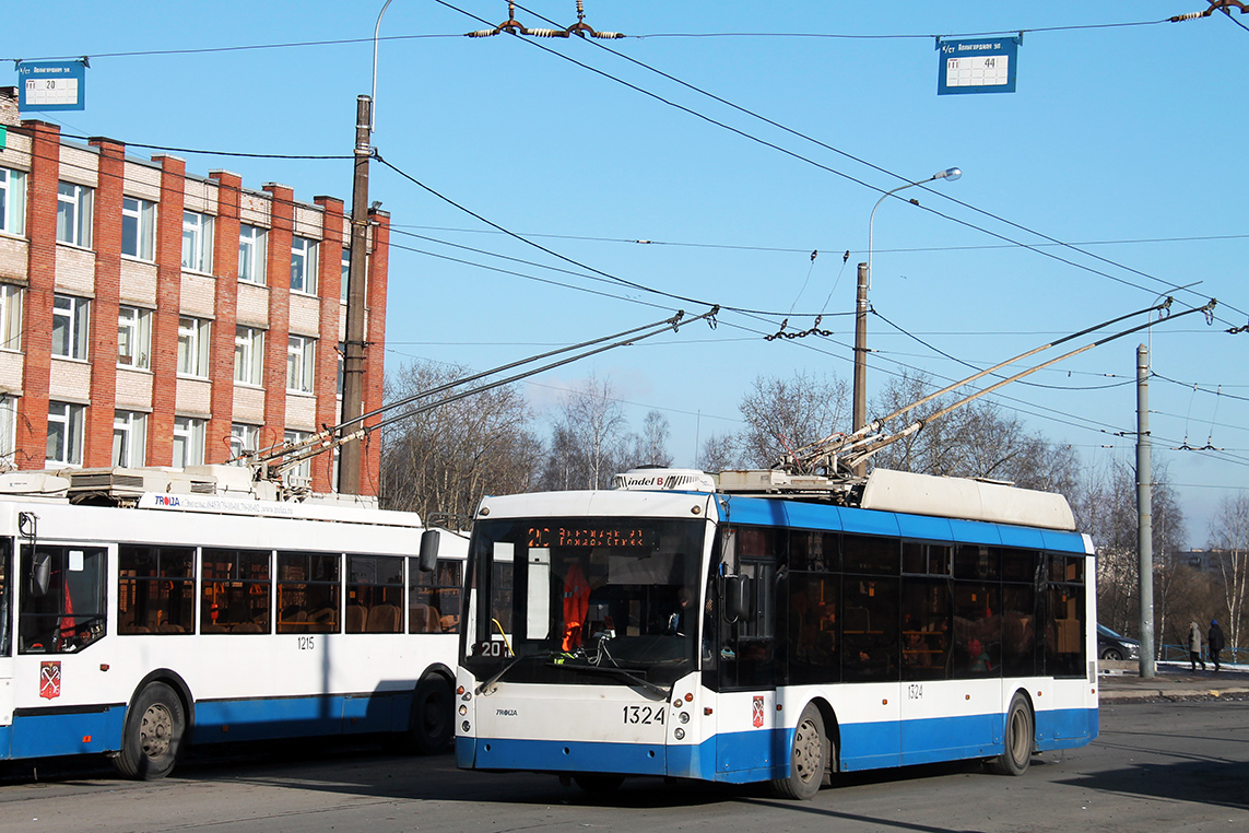 Санкт-Петербург, Тролза-5265.00 «Мегаполис» № 1324