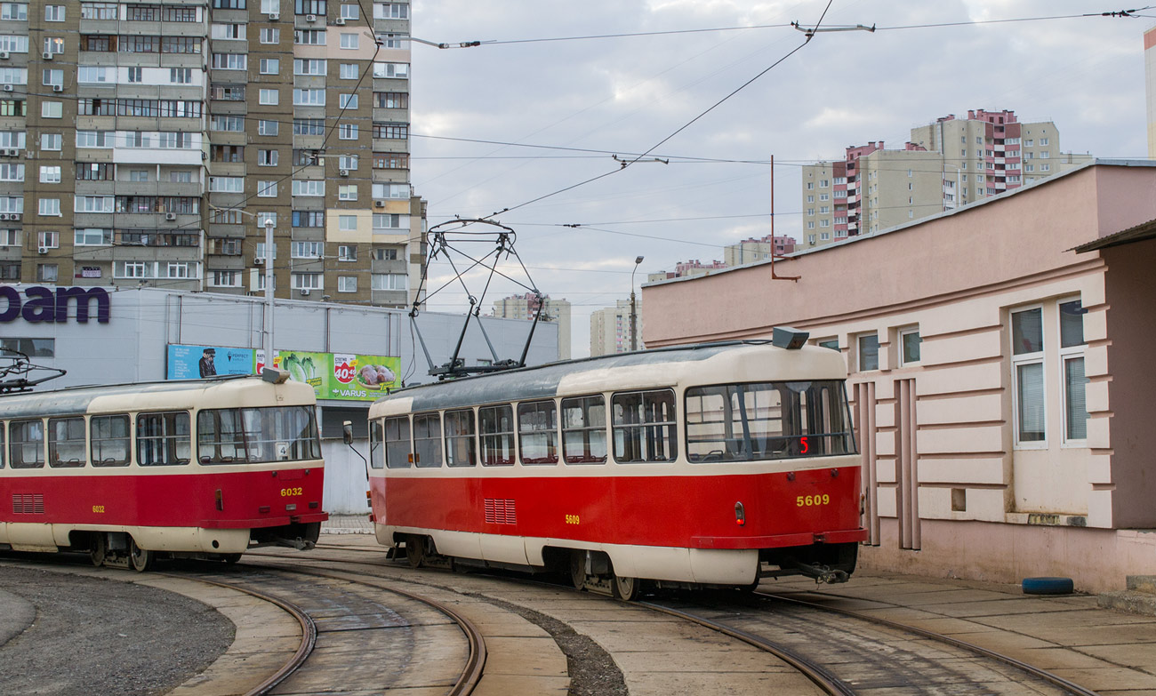 Киев, Tatra T3SU № 5609