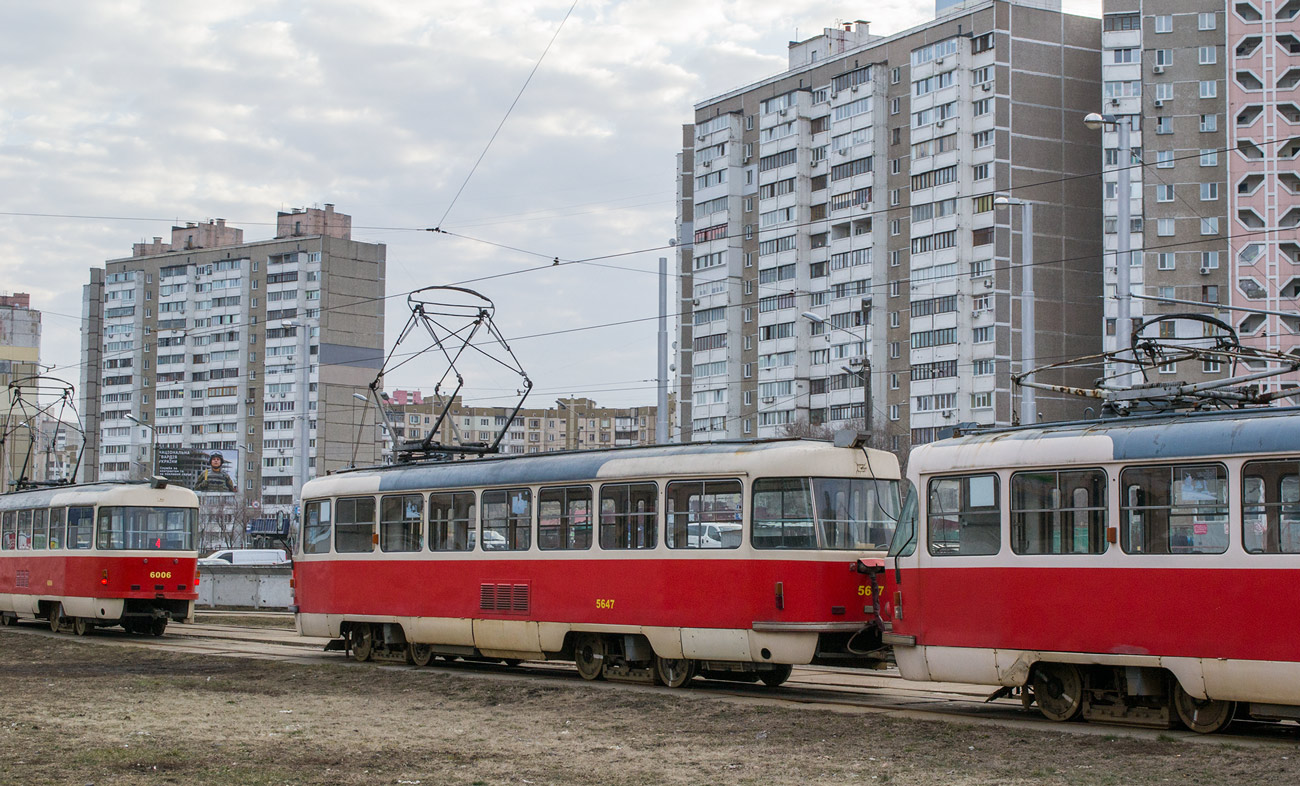 Киев, Tatra T3 № 5647