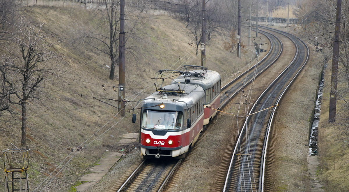 Кривой Рог, Tatra T3SU № 042