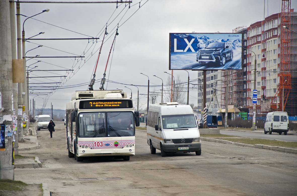 Запорожье, Дніпро Т103 № 103 Запорожье, Дніпро Т103 № 103