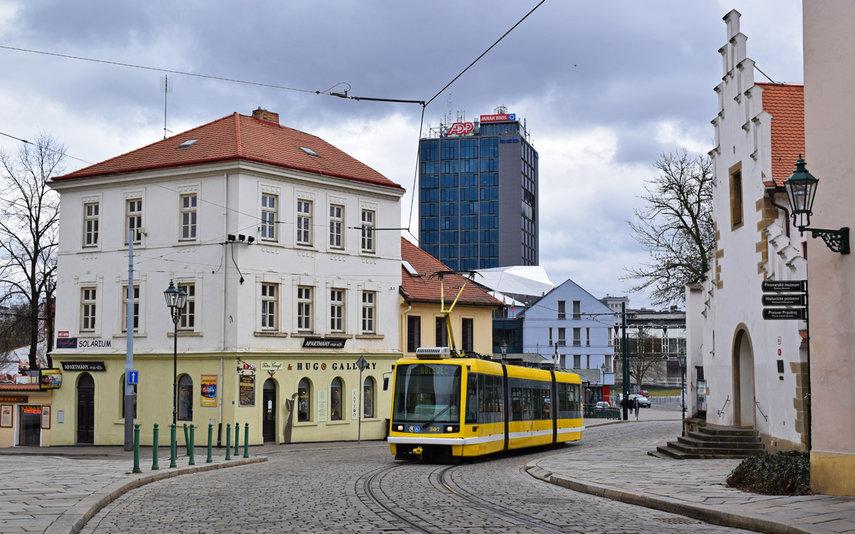 Пльзень, Škoda 03T3 Astra № 307